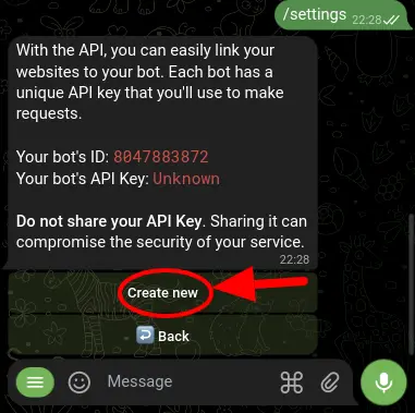 BotSubscription Bot - Create API Endpoint